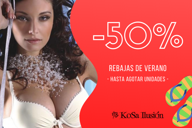 ¡Comienzan las rebajas de verano en nuestra tienda! | Kosailusión tienda de lencería tallas grandes, bikinis, bañadores y asesoramiento de talla 