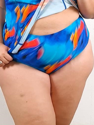 Braga de bikini alta "78081" | Kosailusión tienda de lencería tallas grandes, bikinis, bañadores y asesoramiento de talla 