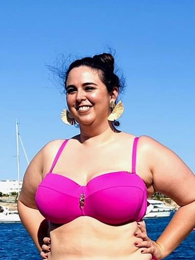 Top de bikini "CALIFORNIA" | Kosailusión tienda de lencería tallas grandes, bikinis, bañadores y asesoramiento de talla 